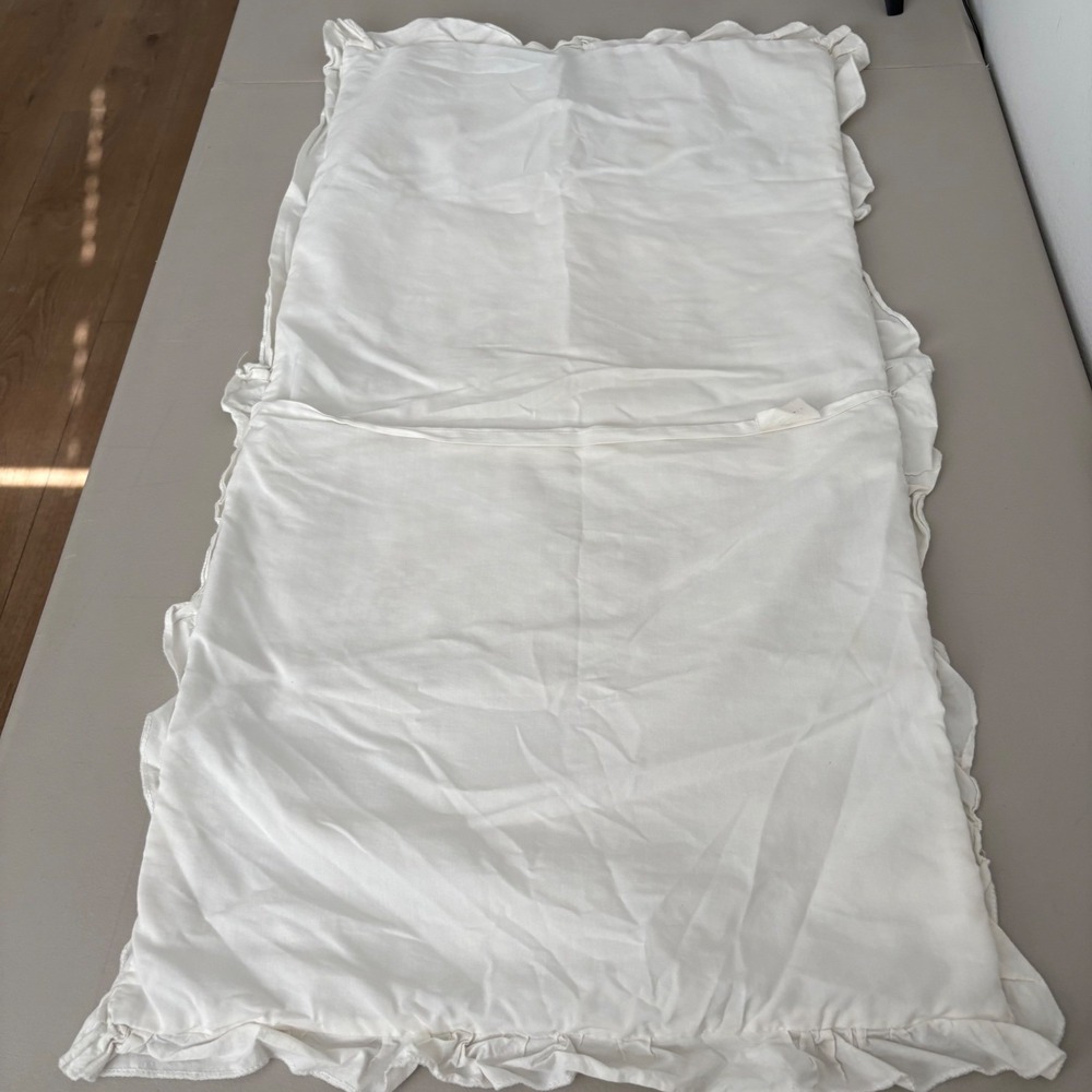 Madison Park Dawn Floral Patchwork King Comforter w/2 Shams Coral Grn Lace Trim - Picture 14 of 15